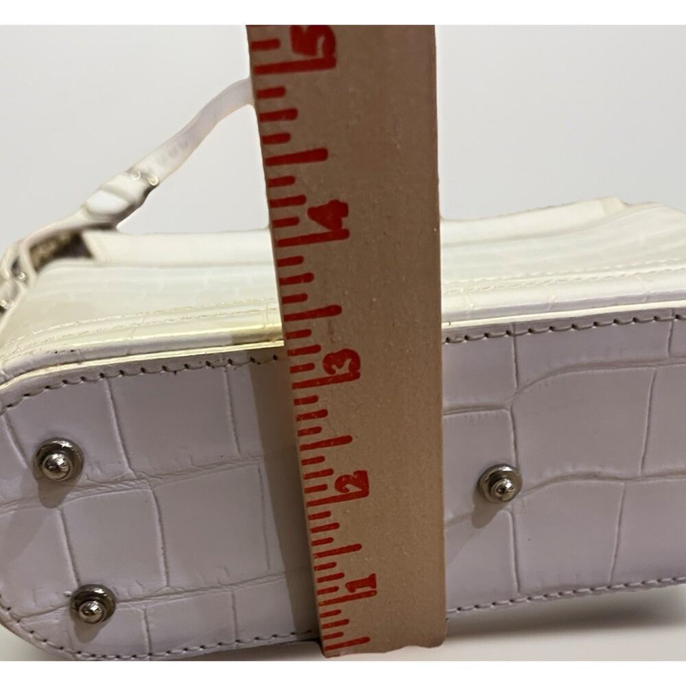 Rare White Vintage Dooney & Bourke Bayou Collection large flap shoulder purse - Picture 11 of 16